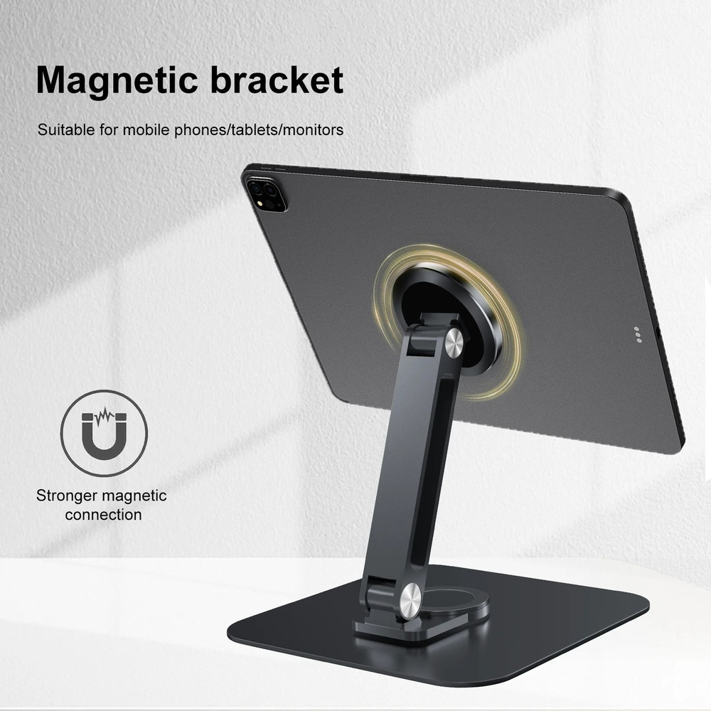 Rotating Magnetic Stand For IPads Phones And Portable Monitors 5