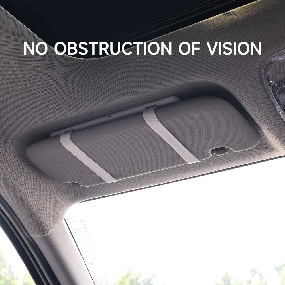 LED Sun Visor Vanity Mirror For Cars With Rechargeable Fill Light 4