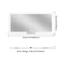 LED Sun Visor Vanity Mirror For Cars With Rechargeable Fill Light 5