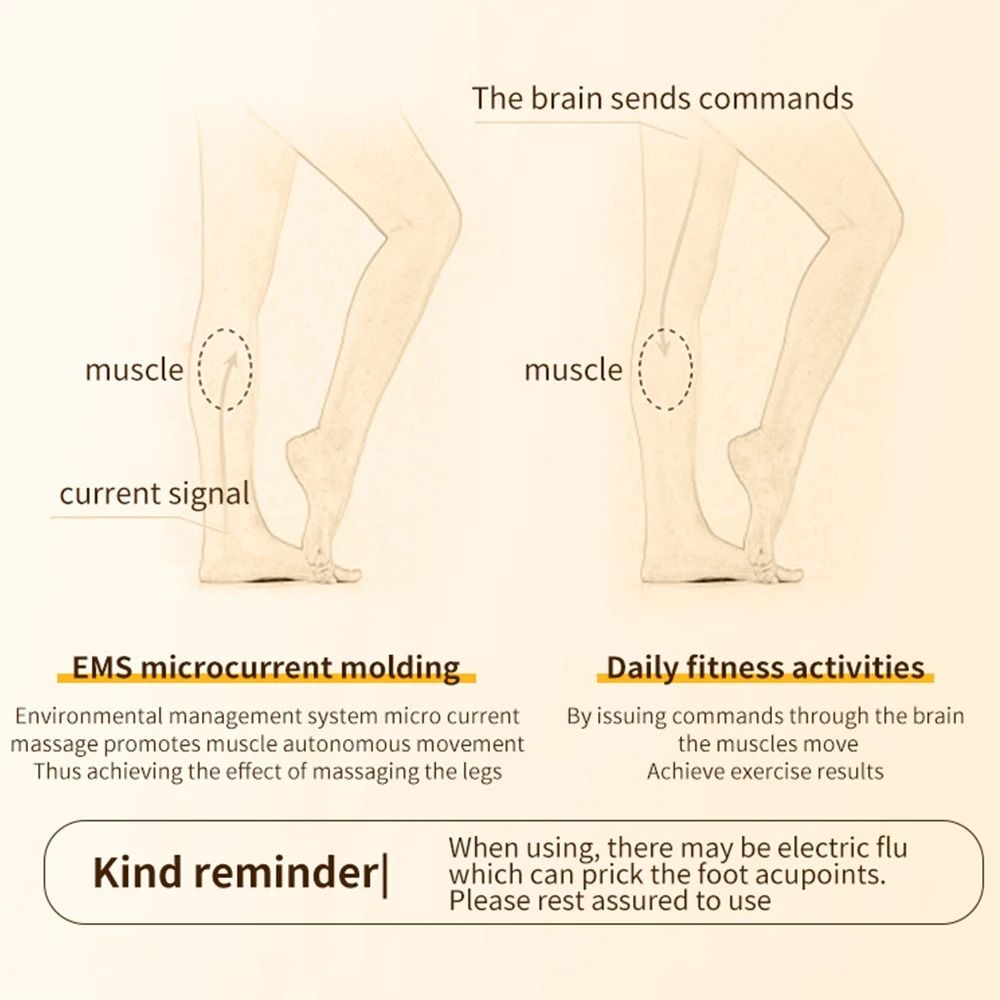 Rechargeable Foot Massage Mat For Circulation Muscle Relief And Slimming 3