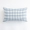 Light Blue Decorative Plaid Pillow Covers For Sofa Or Bed 6