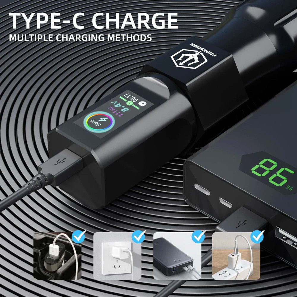 Wireless Tattoo Pen Machine Kit For Permanent Makeup Or Body Art 5