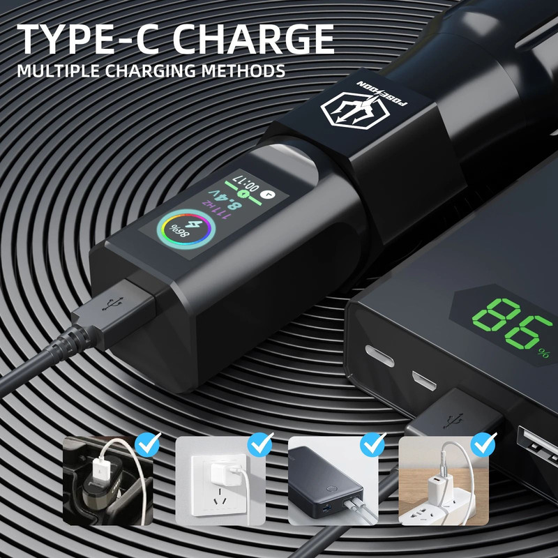 Wireless Tattoo Pen Machine Kit For Permanent Makeup Or Body Art 5