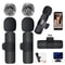 Wireless Lavalier Microphone For IPhone And Android Single And Dual Kits 0