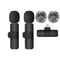 Wireless Lavalier Microphone For IPhone And Android Single And Dual Kits 8