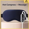Heated Eye Massager Mask With Hot Compress And Vibration Therapy 0