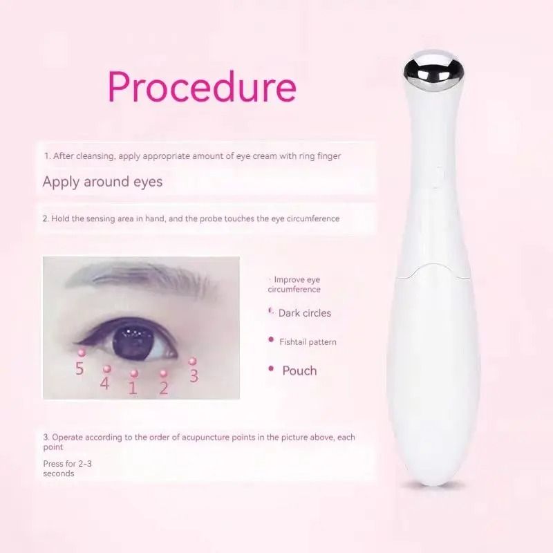 Electric Eye Massage Wand For Fine Lines And Puffiness 4