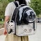 Transparent Pet Backpack Carrier With Optional Cover 1