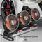 Adjustable MultiHead Car Fan With USB Or 12V Power 13