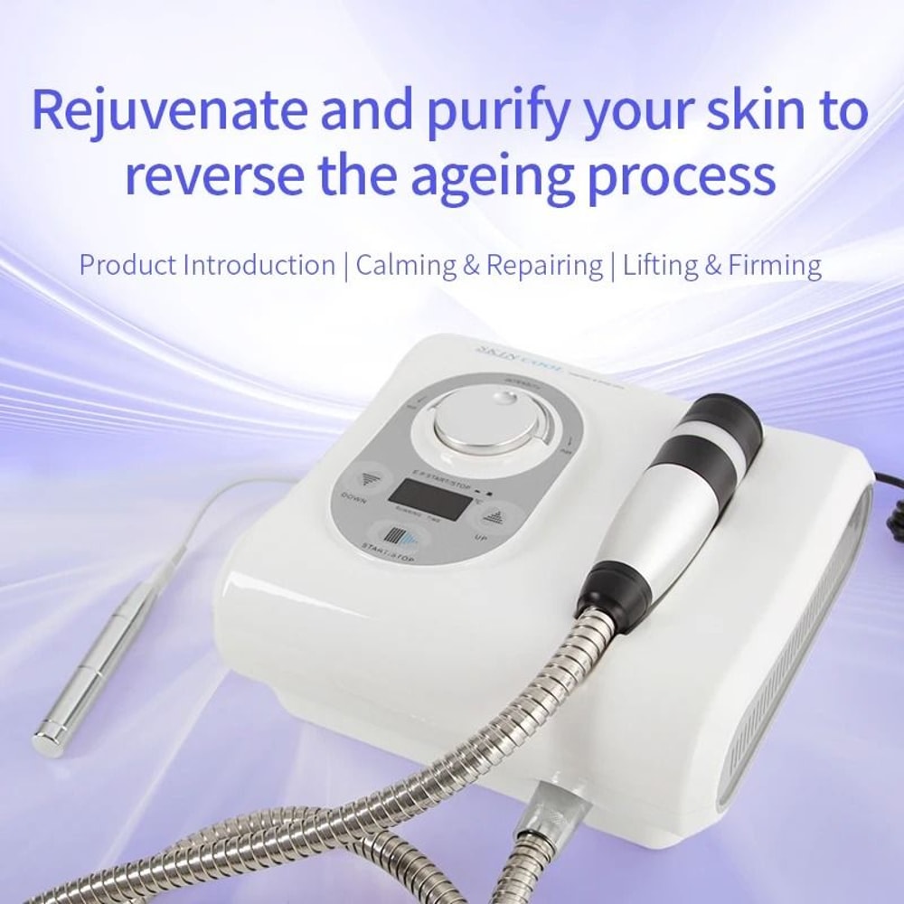 Cryo Facial Lifting And Skin Cooling Electroporation Beauty Device 0