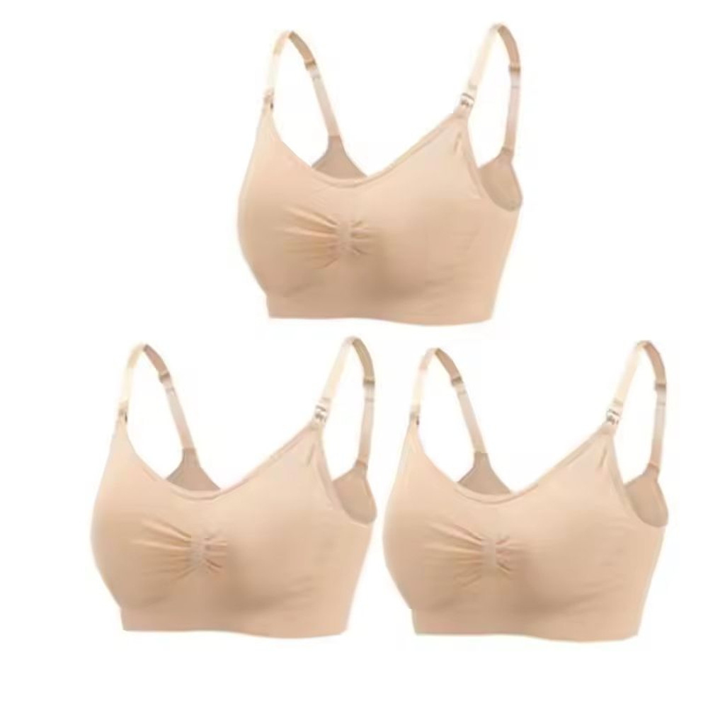 Wirefree Nursing Bra For Breastfeeding Mothers  1 Or 3 Piece Set 20