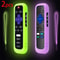 Luminous Silicone Remote Control Case With Strap For TCL Hisense Roku TV 11