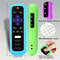 Luminous Silicone Remote Control Case With Strap For TCL Hisense Roku TV 4