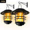 Solar Hanging Lantern With Flickering Flame Effect For Fence And Patio Lighting 8