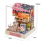 DIY Miniature Wooden Dollhouse Kit With Furniture And Lights 11
