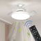 LED Ceiling Fan Light With Remote Control And Adjustable Brightness 0