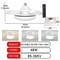 LED Ceiling Fan Light With Remote Control And Adjustable Brightness 9