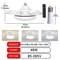 LED Ceiling Fan Light With Remote Control And Adjustable Brightness 10