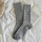 Womens Japanese Style Warm Wool Crew Socks For Winter 12