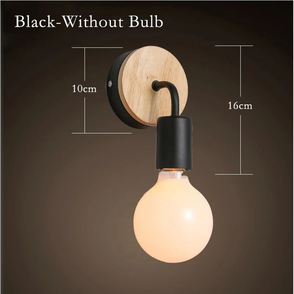 Retro Hemp Rope Wall Lamp With Iron Fixture For Hallways And Bedside Lighting 7