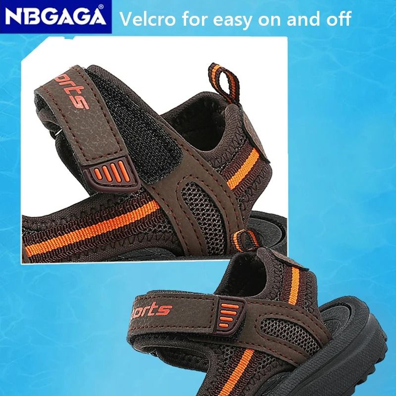 Boys OpenToe Sport Sandals With Soft Sole For Summer Comfort 5