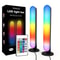 RGB Music Rhythm Light Bar With Sound Pickup USB Rechargeable LED Desk Decoration 0