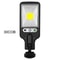 Solar Motion Sensor LED Wall Light With Cool White Glow 6
