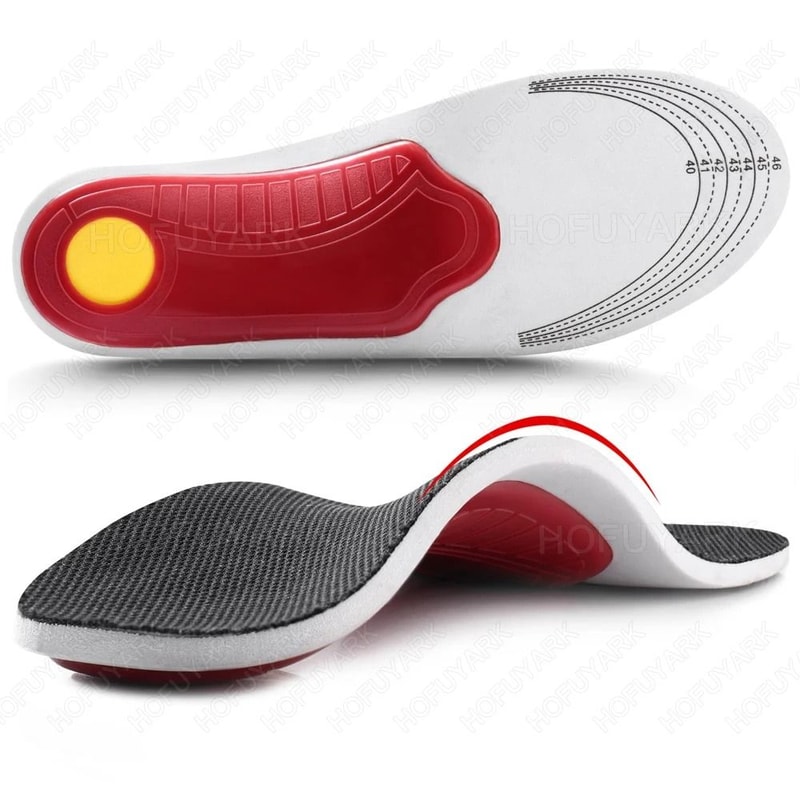 Orthotic Insoles For Men With Arch Support And Plantar Fasciitis Relief 1