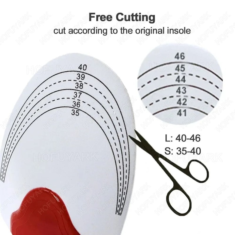 Orthotic Insoles For Men With Arch Support And Plantar Fasciitis Relief 5