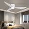 Modern LED Ceiling Fan With 6 Speed Settings And Light Strip 0