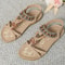 Womens Flat Sandals With Boho Straps For Summer Comfort And Style 12