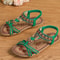 Womens Flat Sandals With Boho Straps For Summer Comfort And Style 20