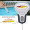 2 In 1 Digital Chlorine And PH Level Tester For Pool And Spa Water Quality 0