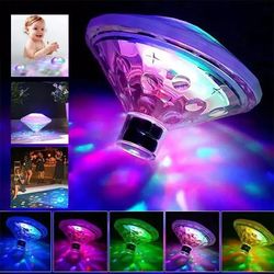 floating rgb led light for pool spa and bathtub