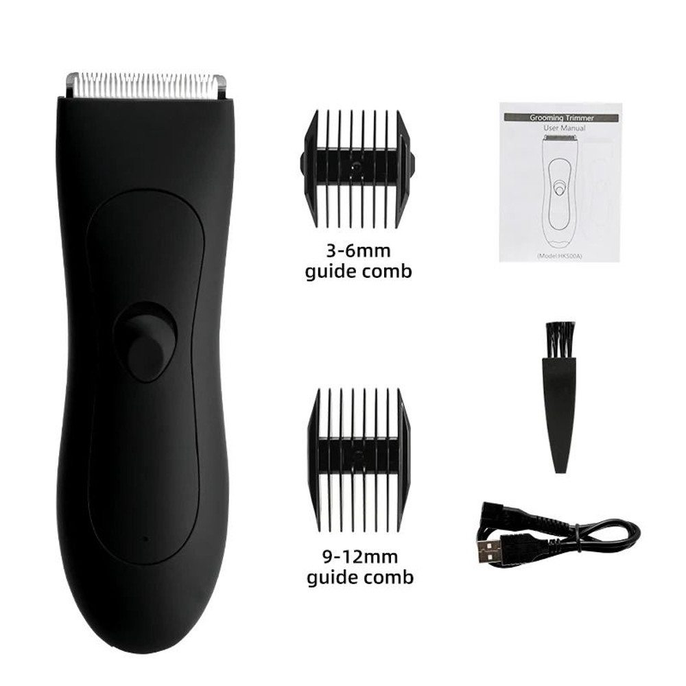 Mens Body Hair Trimmer With Groin And Bikini Shaver Attachment 9