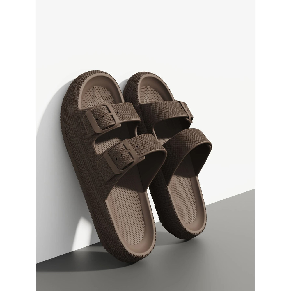 Mens Outdoor Thick Sole Non Slip Sandals For Shower And House Wear 13