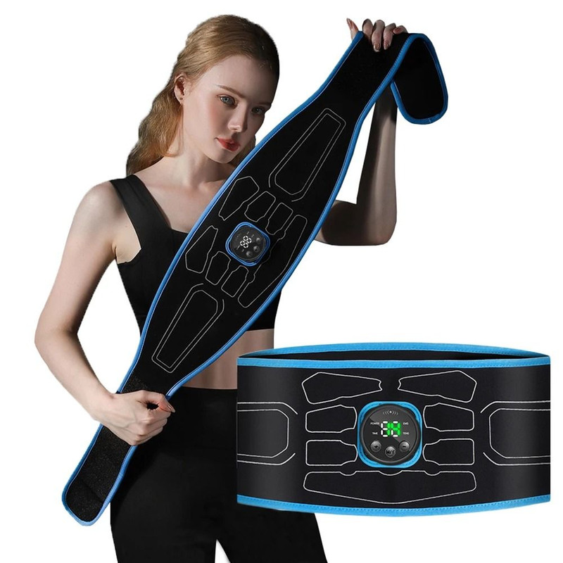 EMS Abdominal Toning Belt For Muscle Stimulation And Waist Slimming 0