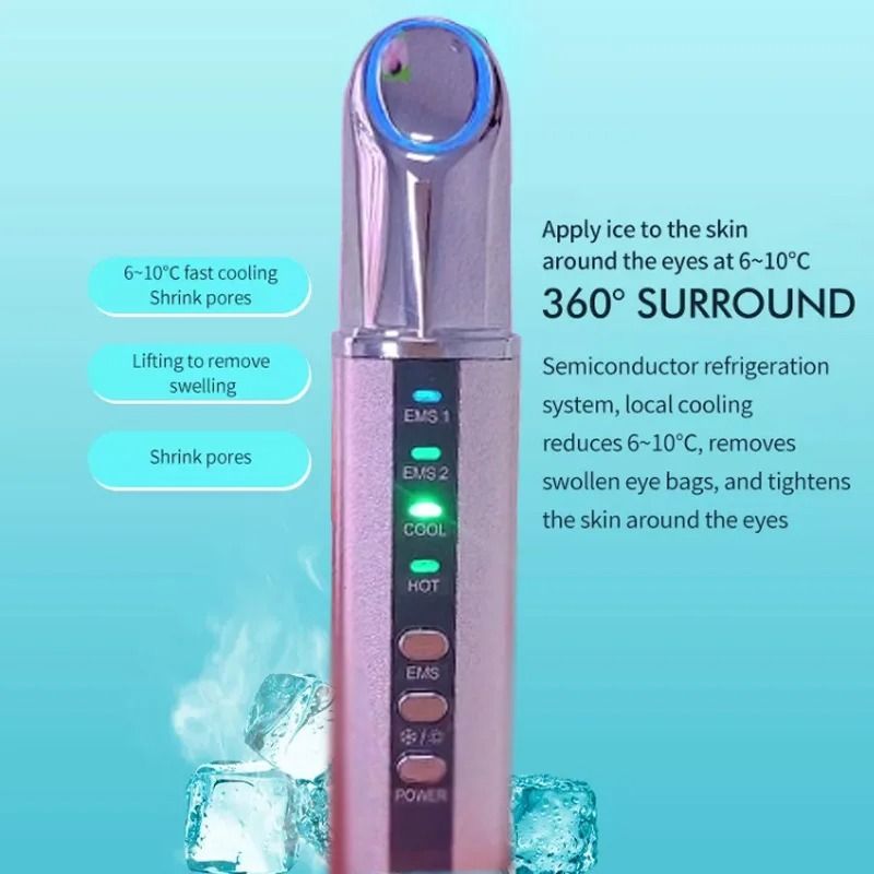 Electric Eye And Lip Massager With EMS Vibration And Skin Firming Therapy 4