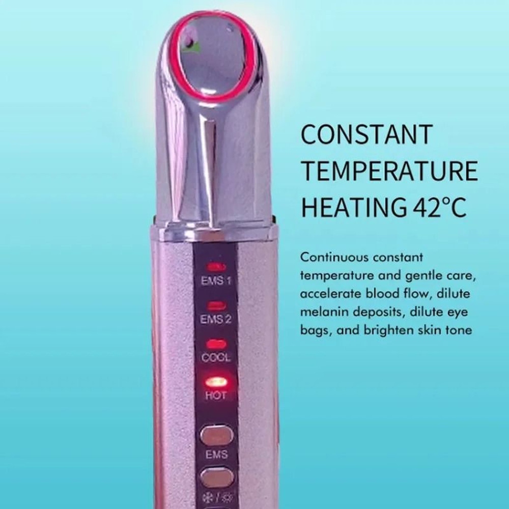 Electric Eye And Lip Massager With EMS Vibration And Skin Firming Therapy 5