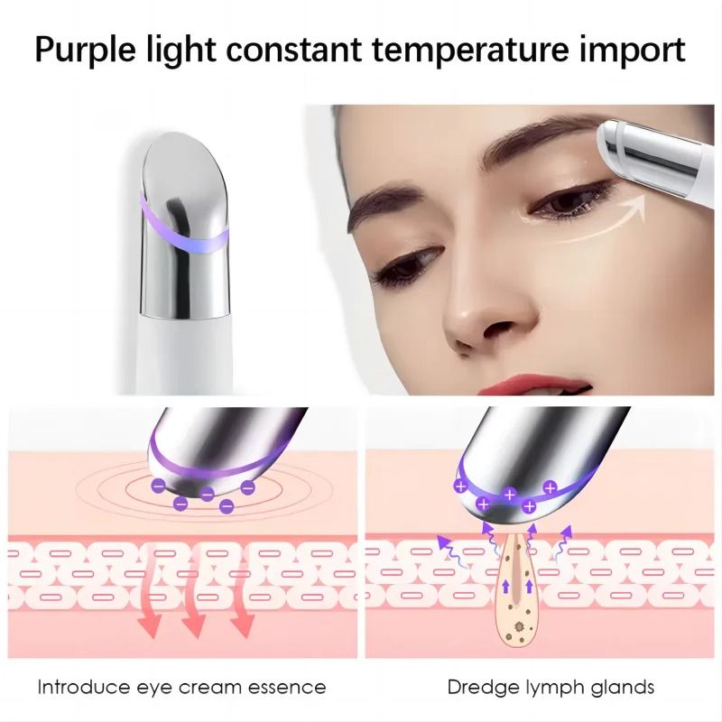 5 In 1 Eye Beauty Wand With Red Light Therapy And Vibration Massage 6
