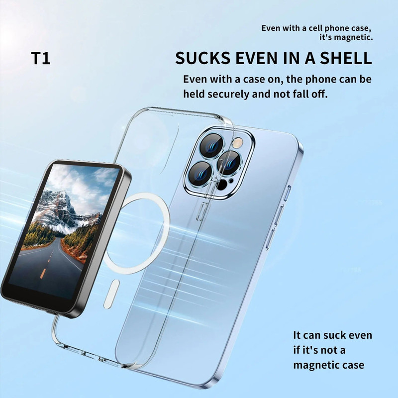 Magnetic Smartphone Rear Camera Monitor For Vlogging And SelfTimer Shots 6