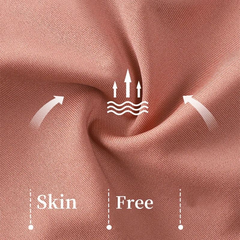 Soft Wireless Deep V Bralette With Seamless Padded Comfort 5