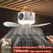 Portable LED Ceiling Fan With Light And Remote For Camping Or Bedroom Use 1