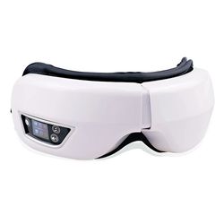 smart airbag vibration eye massager with heat and music for dark circles and fatigue relief