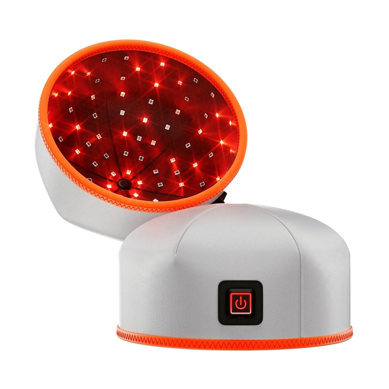Red Light Therapy Hair Growth Cap With LED Light Stimulation 8