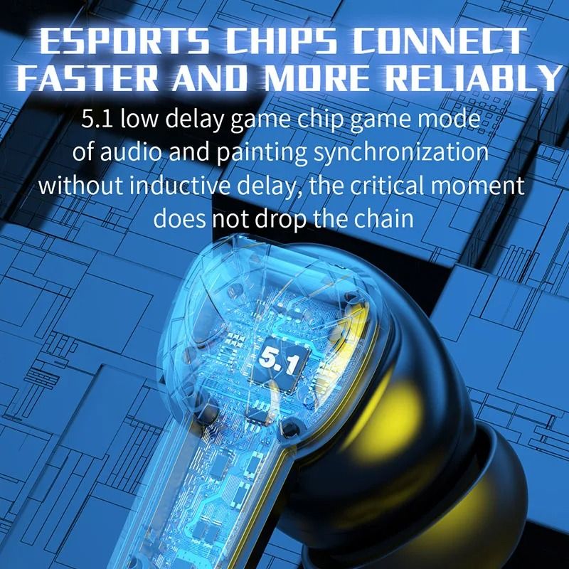 TG10 Wireless Bluetooth Earbuds With LED Display And Noise Cancelling Mic 4