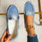 Women Casual Denim Flat Loafers 6