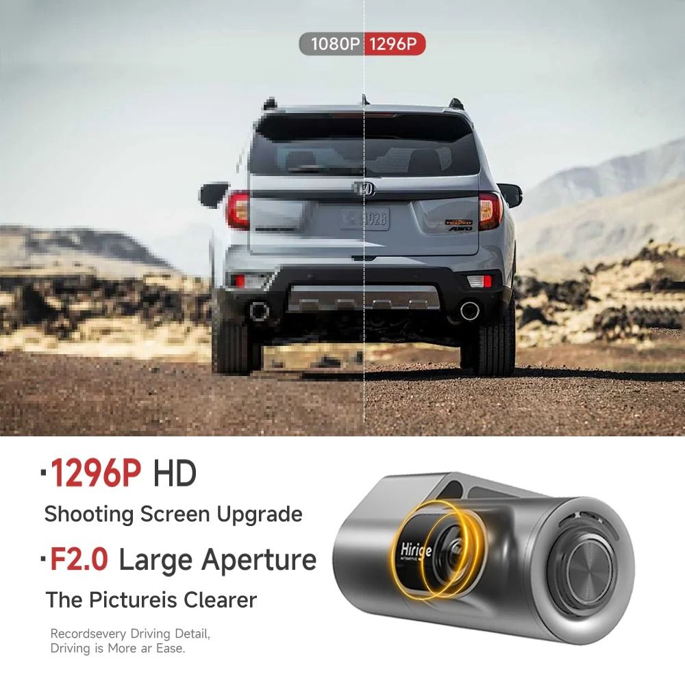 Ultra HD Dash Cam With WiFi Night Vision And GPS 1