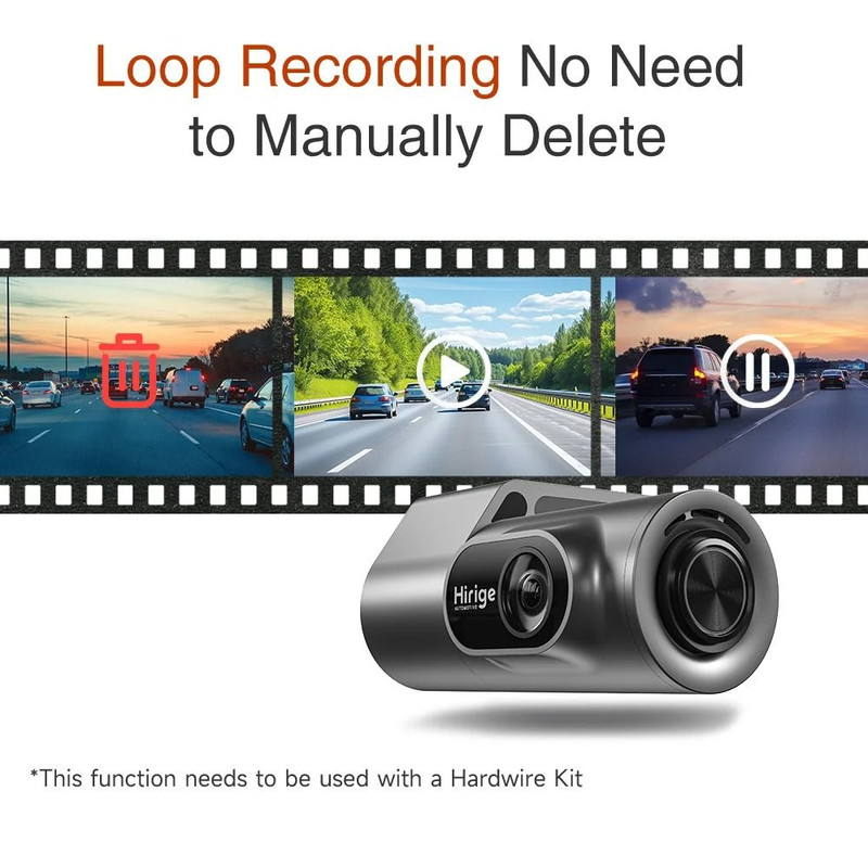 Ultra HD Dash Cam With WiFi Night Vision And GPS 3