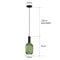 Colorful Retro Glass Pendant Light For Kitchen Bedroom Or Living Room 12